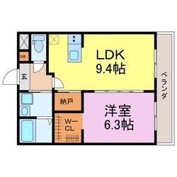 A・City常滑原松の物件間取画像